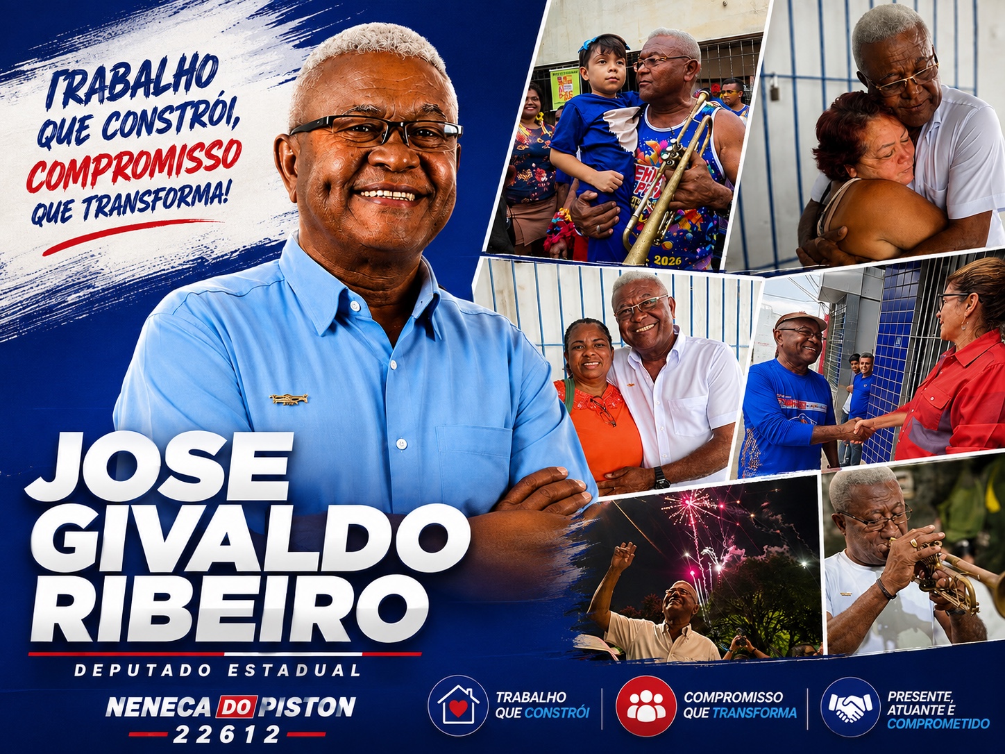 José Givaldo Ribeiro - Deputado Estadual